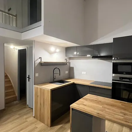 Grand Duplex T3 Les Estivales Proche Naturiste 아파트 *